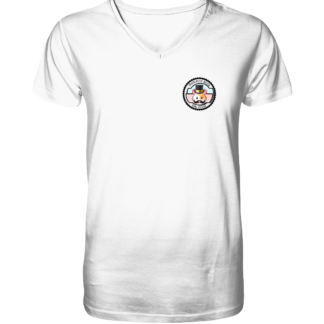 Hamster Milk Supporter - Mens Organic V-Neck Shirt